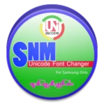 Logo of SNM Font Changer android Application 